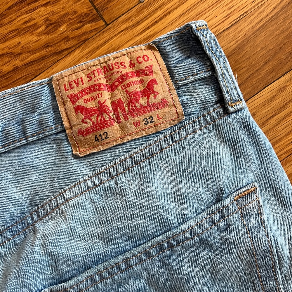 Levi's Blue Slim Jeans Classic Denim Style